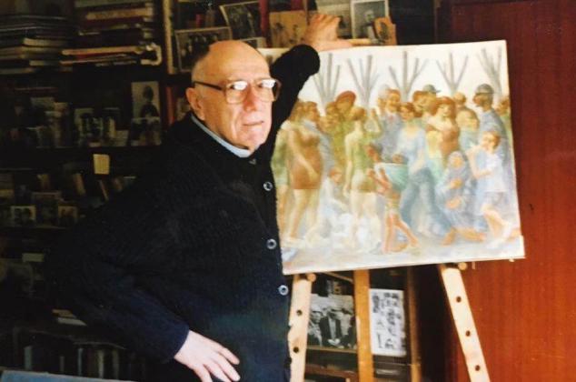 90 წლის ასაკში მხატვარი დიმიტრი ერისთავი გარდაიცვალა